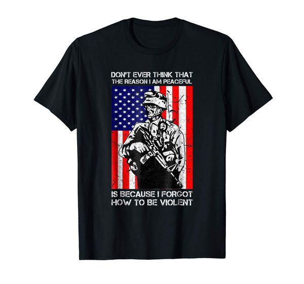 don't ever think that the reason i am peaceful cool t shirt print t-shirt mens summer male battery funny cotton
don't ever think that the reason i am peaceful cool t shirt print t-shirt mens summer male battery funny cotton