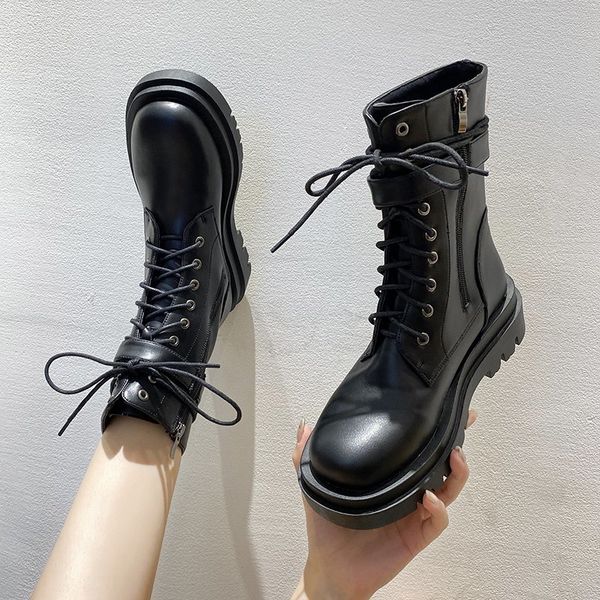 autumn new ladies boots korean fashion all-match casual boots comfortable wear-resistant snow rider women, Black
autumn new ladies boots korean fashion all-match casual boots comfortable wear-resistant snow rider women, Black