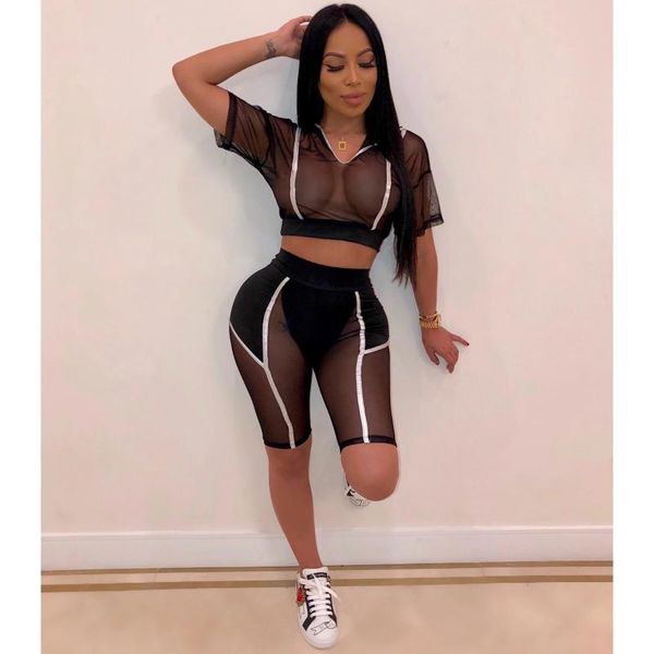 women's swimwear see through black mesh bathing suit 2pieces bikini cover up women patchwork v-neck short sleeve hooded swimsuit, White;black
women's swimwear see through black mesh bathing suit 2pieces bikini cover up women patchwork v-neck short sleeve hooded swimsuit, White;black