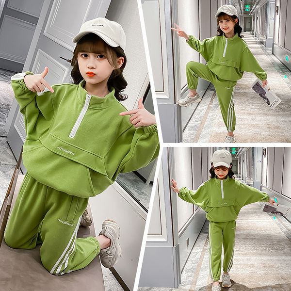 2020 autumn new kids tracksuit teenage girls clothing set striped sweatshirt sport pants suit school child costume 10 12 years, White
2020 autumn new kids tracksuit teenage girls clothing set striped sweatshirt sport pants suit school child costume 10 12 years, White