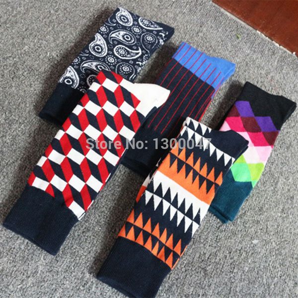 5pair colorful fashion cotton men's socks in tube personalized thick socks breathable skateboard boys hiphop pure, Black
5pair colorful fashion cotton men's socks in tube personalized thick socks breathable skateboard boys hiphop pure, Black