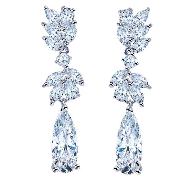 stud bettyue brand three colors luxury symmetrical crystal zircon fashion long elegant earrings jewelry for women, Golden;silver
stud bettyue brand three colors luxury symmetrical crystal zircon fashion long elegant earrings jewelry for women, Golden;silver
