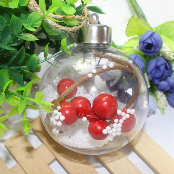 transparent christmas ball led lights tree ornament plastic bauble xmas gifts decoration 8cm 
transparent christmas ball led lights tree ornament plastic bauble xmas gifts decoration 8cm