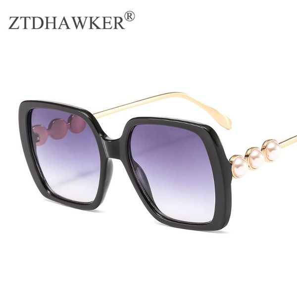 the new large frame pearl sunglasses shades for women painted flowers fashion ladies eyeglasses, White;black
the new large frame pearl sunglasses shades for women painted flowers fashion ladies eyeglasses, White;black