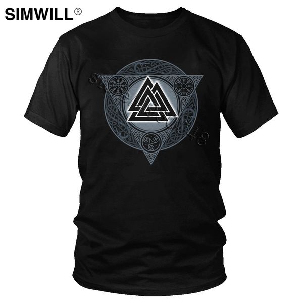 vintage valknut ice flame norse runes t shirt men's summer 100% cotton tees short sleeves vikings valhalla odin t-shirt gift
vintage valknut ice flame norse runes t shirt men's summer 100% cotton tees short sleeves vikings valhalla odin t-shirt gift