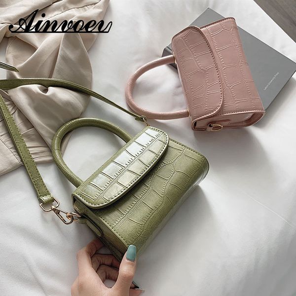 ainvoev small chain handbag small bag pu leather hand bag ladies designer crocodile pattern crossbody bags
ainvoev small chain handbag small bag pu leather hand bag ladies designer crocodile pattern crossbody bags