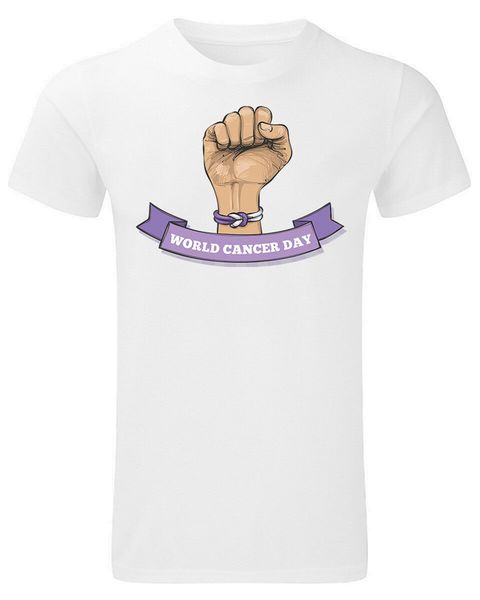 world cancer day 2018 white t-shirt support the world cancer research dt loose size tee shirt
world cancer day 2018 white t-shirt support the world cancer research dt loose size tee shirt