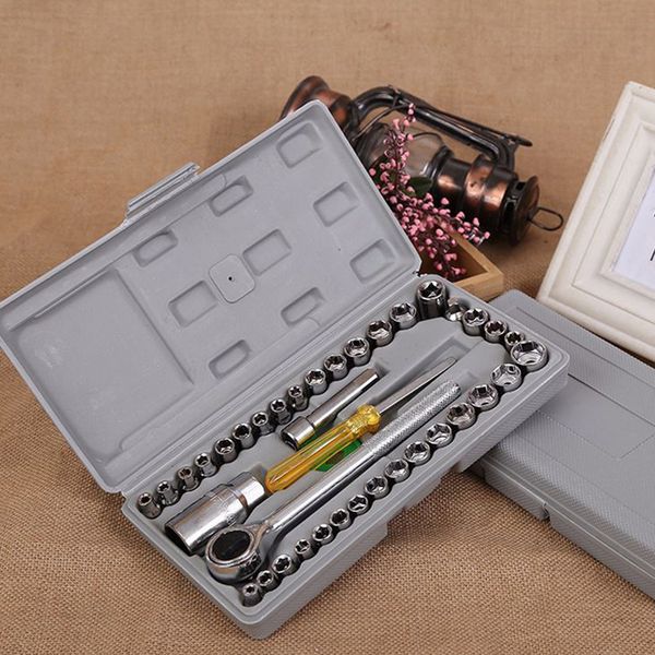 in stock auto repair tools 40pcs/set socket sleeve wrench combination motorcycles vehicle repair tools set
in stock auto repair tools 40pcs/set socket sleeve wrench combination motorcycles vehicle repair tools set