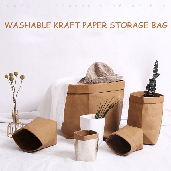 washable kraft storage bag recycled paper bag custom eco-friendly multi-functional food storage kraft paper bag without handle
washable kraft storage bag recycled paper bag custom eco-friendly multi-functional food storage kraft paper bag without handle