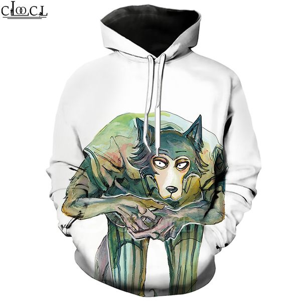 cloocl anime beastars hoodie 3d print funny hooded coat sweatshirt men women clothing long sleeve couples pullovers, Black
cloocl anime beastars hoodie 3d print funny hooded coat sweatshirt men women clothing long sleeve couples pullovers, Black