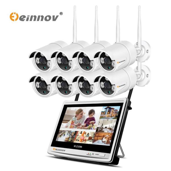 einnov 1080p 2mp lcd монитор 8ch nvr комплект беспроводной камеры безопасности системы открытый wifi видеонаблюдение cctv set remote view
einnov 1080p 2mp lcd монитор 8ch nvr комплект беспроводной камеры безопасности системы открытый wifi видеонаблюдение cctv set remote view