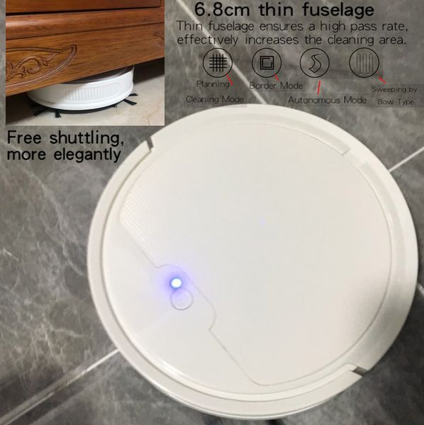 8s robot vacuum cleaner app control 1800mpa suction large dustbin thin fuselage sweep&wet mop multiple cleaning modes
8s robot vacuum cleaner app control 1800mpa suction large dustbin thin fuselage sweep&wet mop multiple cleaning modes