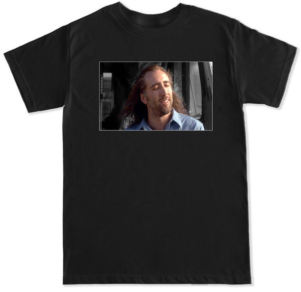 con air nicolas cage funny humor meme movie classic retro 90s film meme t shirt