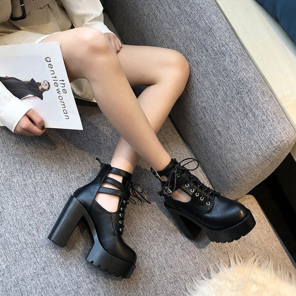 shoes boots women new 2020 round toe leather booties zipper winter footwear rock autumn ladies ankle high heel fabric solid, Black
shoes boots women new 2020 round toe leather booties zipper winter footwear rock autumn ladies ankle high heel fabric solid, Black