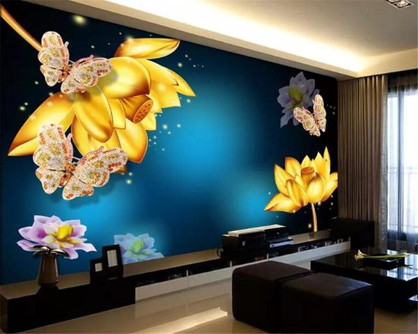 diantu large custom wallpapers fantasy lotus jewelry butterfly backdrop living room / bedroom / decorative paintings mural
diantu large custom wallpapers fantasy lotus jewelry butterfly backdrop living room / bedroom / decorative paintings mural