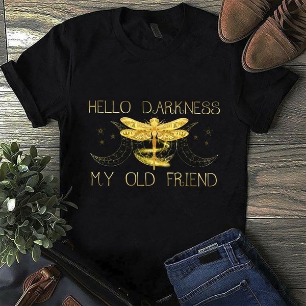 hippie dragonfly hello darkness my old friend t shirt black cotton men s 6xl
hippie dragonfly hello darkness my old friend t shirt black cotton men s 6xl
