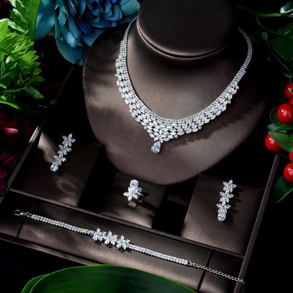 hibride ale african 4pcs bridal jewelry sets new fashion dubai jewelry set for women wedding party accessories design n-898, Silver
hibride ale african 4pcs bridal jewelry sets new fashion dubai jewelry set for women wedding party accessories design n-898, Silver