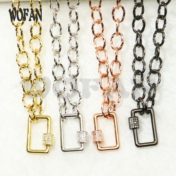 pendant necklaces rectangle pendants necklace jewelry accessories link lock fashion for women 50621, Silver
pendant necklaces rectangle pendants necklace jewelry accessories link lock fashion for women 50621, Silver