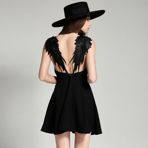 casual dress summer dresses for women spring and summer clothes halter strap black dress hollow off shoulder womens casual dresses, Black;gray
casual dress summer dresses for women spring and summer clothes halter strap black dress hollow off shoulder womens casual dresses, Black;gray