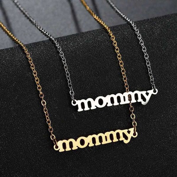 pendant necklaces wholesale jewelry -- gift for mother day mommy letter women titanium steel no fade gold / white, Silver
pendant necklaces wholesale jewelry -- gift for mother day mommy letter women titanium steel no fade gold / white, Silver