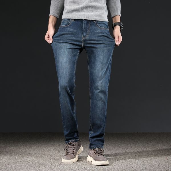 men's jeans 2021 men classical jean straight leg male casual pants plus size cotton denim trousers 28-40,p336, Blue
men's jeans 2021 men classical jean straight leg male casual pants plus size cotton denim trousers 28-40,p336, Blue