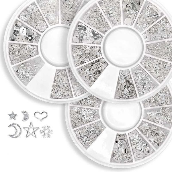 mixed 12 styles silver 3d star moon metal rivet ongles nail art decoration accessories manicure charms nails alloy jewelry studs, Silver;gold
mixed 12 styles silver 3d star moon metal rivet ongles nail art decoration accessories manicure charms nails alloy jewelry studs, Silver;gold