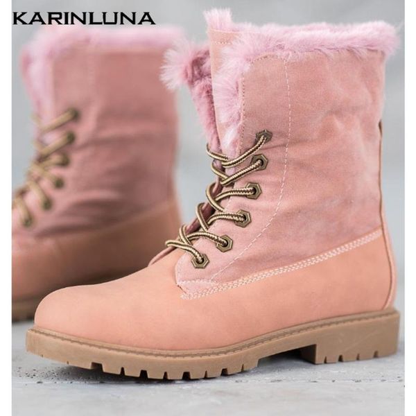 karin 2020 новой мода женской обуви сладкой середина теленок сапоги мех keep warm snow cross-привязанный толстый пяток, Black
karin 2020 новой мода женской обуви сладкой середина теленок сапоги мех keep warm snow cross-привязанный толстый пяток, Black