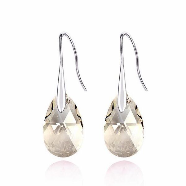 dangle & chandelier water drop earrings 100% original embellished with crystal from piercing party accessories jewelry for brides, Silver
dangle & chandelier water drop earrings 100% original embellished with crystal from piercing party accessories jewelry for brides, Silver