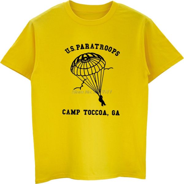 new summer style fashion t-shirt us army t-shirt paratrooper trainings camp toccoa fj wwii wk marines seals tshirt cool tees top
new summer style fashion t-shirt us army t-shirt paratrooper trainings camp toccoa fj wwii wk marines seals tshirt cool tees top