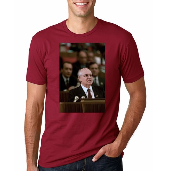 2020 new men's summer men's casual short sleeved t-shirt mikhail gorbachev t-shirt
2020 new men's summer men's casual short sleeved t-shirt mikhail gorbachev t-shirt