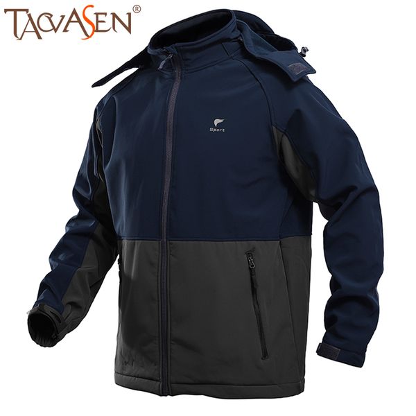 tacvasen winter outdoor jackets men hooded hiking camping softshell jackets fleeced windproof mountain snow jacket coat sports, Blue;black
tacvasen winter outdoor jackets men hooded hiking camping softshell jackets fleeced windproof mountain snow jacket coat sports, Blue;black