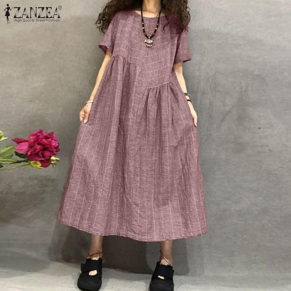 party dresses zanzea 2021 summer women's striped dress casual short sleeve maxi vestidos kaftan sundress female patchwork plus size 5xl, White;black
party dresses zanzea 2021 summer women's striped dress casual short sleeve maxi vestidos kaftan sundress female patchwork plus size 5xl, White;black