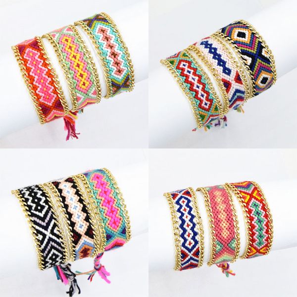 friendship bracelet handmade charm woven rope string hippy boho embroidery cotton friendship bracelets for men women selling, Black
friendship bracelet handmade charm woven rope string hippy boho embroidery cotton friendship bracelets for men women selling, Black
