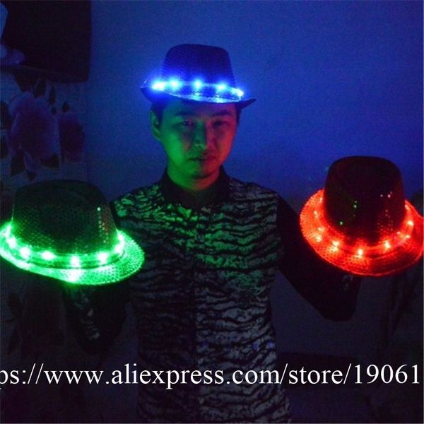 party hats fashion led hat supplies luminous flashing cap fedora hip hop dancing bar decoration christmas stage performance headwear
party hats fashion led hat supplies luminous flashing cap fedora hip hop dancing bar decoration christmas stage performance headwear