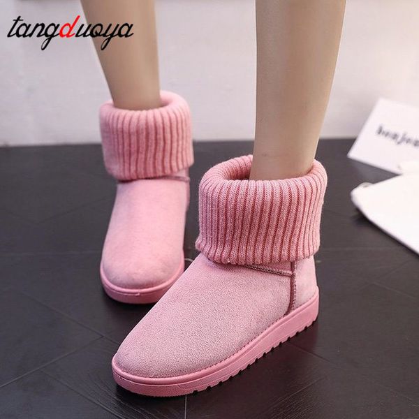 snow boots woman 2020 winter women ankle boot korean fashion plus size non-slip flat booties keep warm ladies shoes botas mujer, Black
snow boots woman 2020 winter women ankle boot korean fashion plus size non-slip flat booties keep warm ladies shoes botas mujer, Black