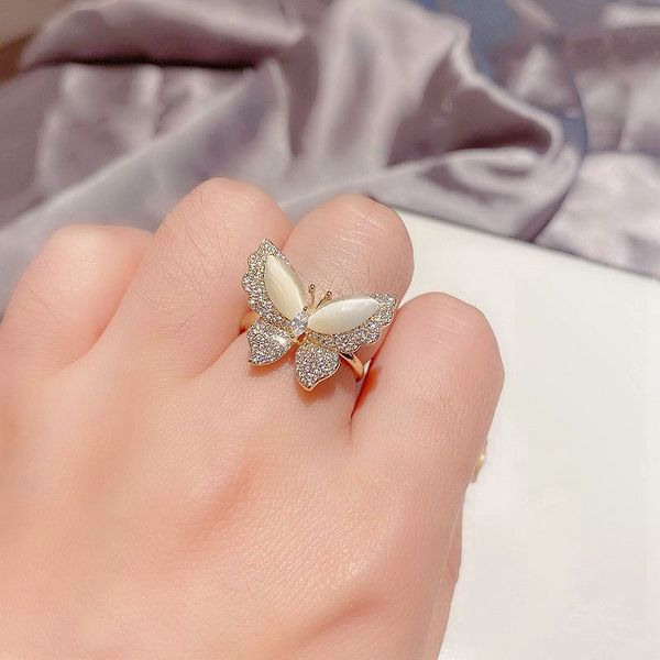 migga luxury cat eye stone butterfly ring for women gold color micro paved cubic zirconia ring jewelry, Golden;silver
migga luxury cat eye stone butterfly ring for women gold color micro paved cubic zirconia ring jewelry, Golden;silver