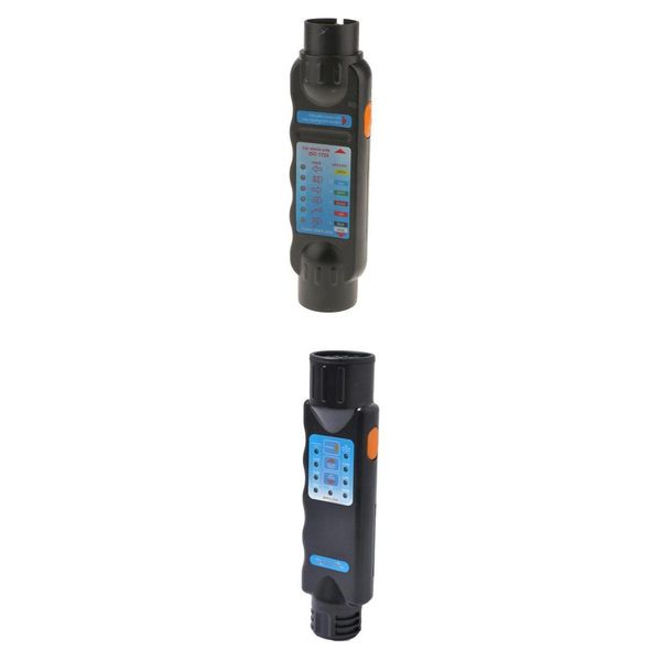2x general 13-pin +7-pin 12v led lights warn wiring circuit failure wiring circuit plug and socket trailer towing tester
2x general 13-pin +7-pin 12v led lights warn wiring circuit failure wiring circuit plug and socket trailer towing tester
