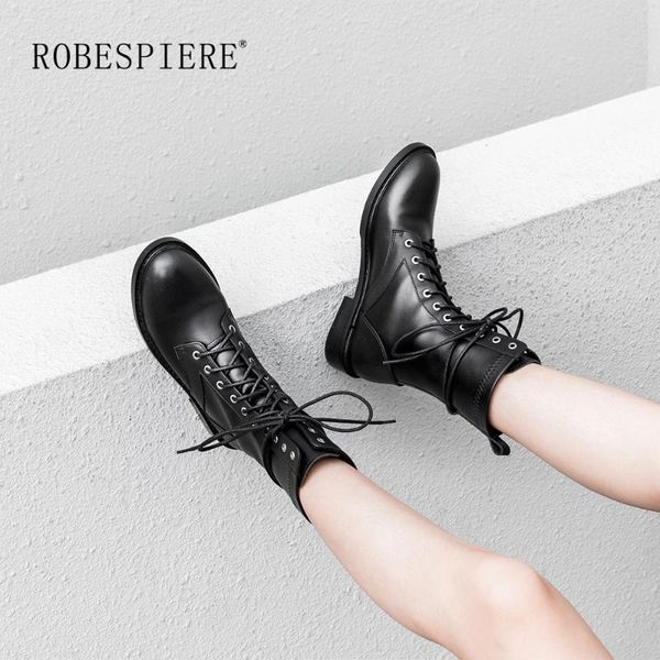 boots robespiere quality cow leather round toe mid calf lace up black platform women shoes warm plush waterproof snow b50
boots robespiere quality cow leather round toe mid calf lace up black platform women shoes warm plush waterproof snow b50
