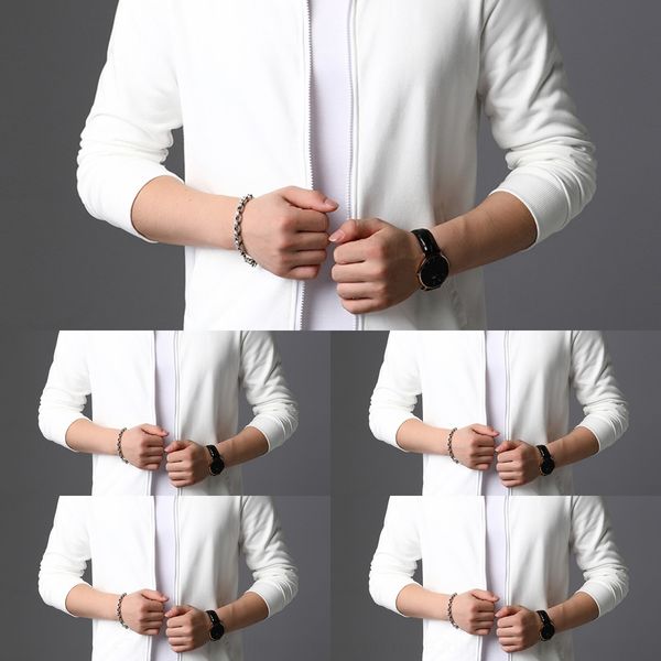 and autumn men's cardigan sweater men's coat spring fashion business casual spring and summer long sleeve loose sportswear sportsw, Black
and autumn men's cardigan sweater men's coat spring fashion business casual spring and summer long sleeve loose sportswear sportsw, Black