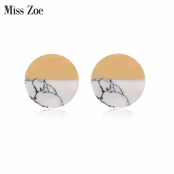 miss zoe minimalist geometric stud earrings semicircle stone round black white stone women simple fashion ear jewelry gift, Golden;silver
miss zoe minimalist geometric stud earrings semicircle stone round black white stone women simple fashion ear jewelry gift, Golden;silver