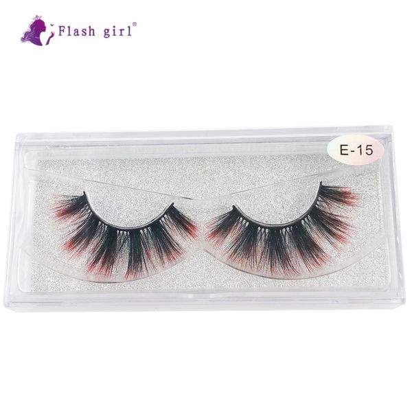 false eyelashes flash girl fake mink eyelash e series 1 pairs colorful quality makeup for wholesale
false eyelashes flash girl fake mink eyelash e series 1 pairs colorful quality makeup for wholesale