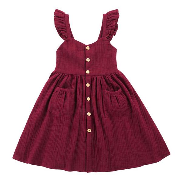girl's dresses flofallzique baby girl dress with two pockets petal cuff buttons decoration sweet fashion party wedding kids clothes, Red;yellow
girl's dresses flofallzique baby girl dress with two pockets petal cuff buttons decoration sweet fashion party wedding kids clothes, Red;yellow