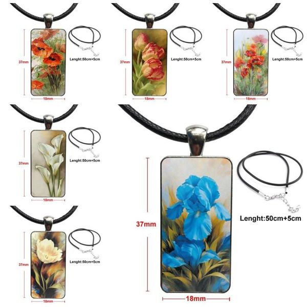 for women kids gift art flower brand steel color jewelry fashion statement necklace glass necklaces pendants, Silver
for women kids gift art flower brand steel color jewelry fashion statement necklace glass necklaces pendants, Silver