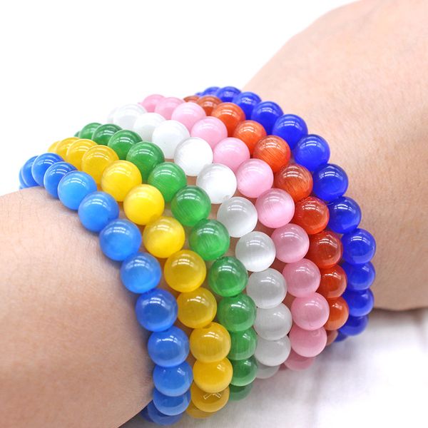 charm bracelets 6mm 8mm 10mm 12mm women chakra yoga opal bracelet natural stone beautiful 7 colors smooth jewelry gift pulseira, Golden;silver
charm bracelets 6mm 8mm 10mm 12mm women chakra yoga opal bracelet natural stone beautiful 7 colors smooth jewelry gift pulseira, Golden;silver