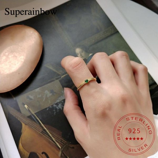cluster rings superainbow 925 sterling silver green cubic zircon gold wedding ring for women open finger jewelry sr-r45, Golden;silver
cluster rings superainbow 925 sterling silver green cubic zircon gold wedding ring for women open finger jewelry sr-r45, Golden;silver