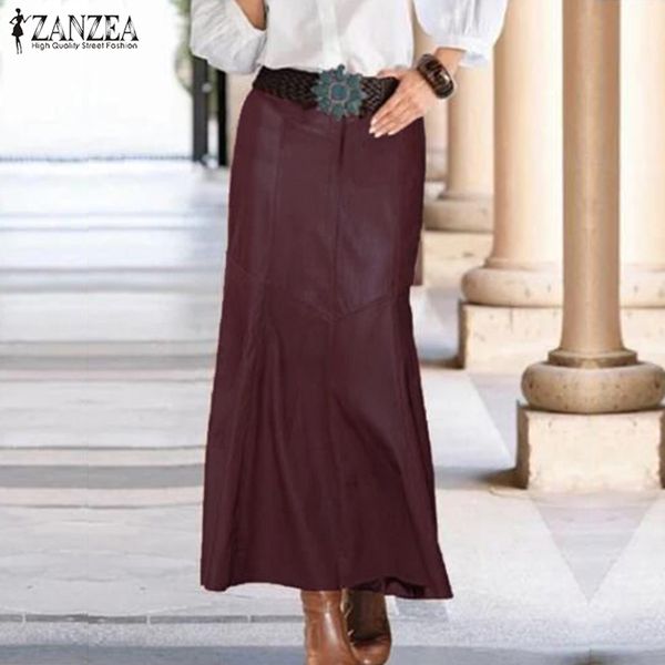 skirts plus size zanzea spring a-line fashion women casual solid high waist work pu leather skirt vestidos female robe 7, Black
skirts plus size zanzea spring a-line fashion women casual solid high waist work pu leather skirt vestidos female robe 7, Black