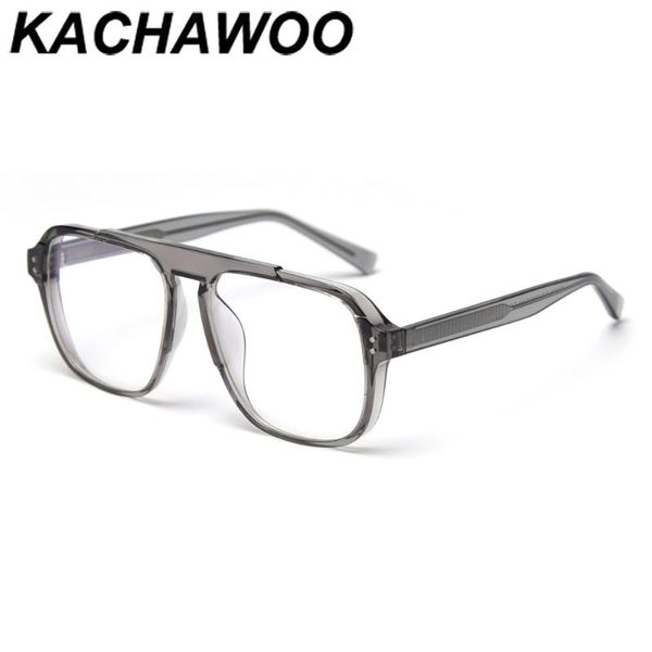 kachawoo square oversized glasses optical men transparent grey tr90 prescription glasses frames for women selling, Black
kachawoo square oversized glasses optical men transparent grey tr90 prescription glasses frames for women selling, Black