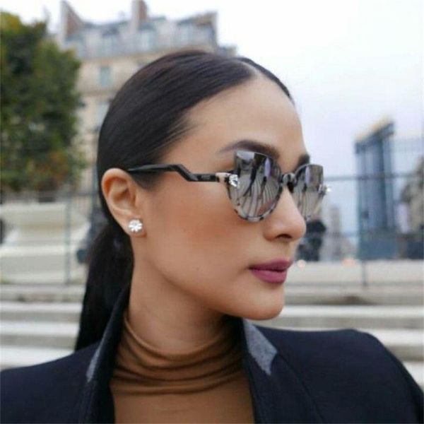 sunglasses tortoise blink half rim crystal cat eye women shades mirror reflective lens prescription frame oculos gafas uv400, White;black
sunglasses tortoise blink half rim crystal cat eye women shades mirror reflective lens prescription frame oculos gafas uv400, White;black