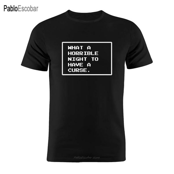 shubuzhi cotton t shirt castlevania what a horrible night to have a curse joke gift tee 
shubuzhi cotton t shirt castlevania what a horrible night to have a curse joke gift tee