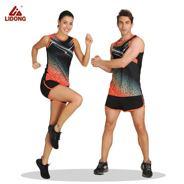 students games marathon running track suit set men and women-sweat absorbing breathable vest shorts
students games marathon running track suit set men and women-sweat absorbing breathable vest shorts